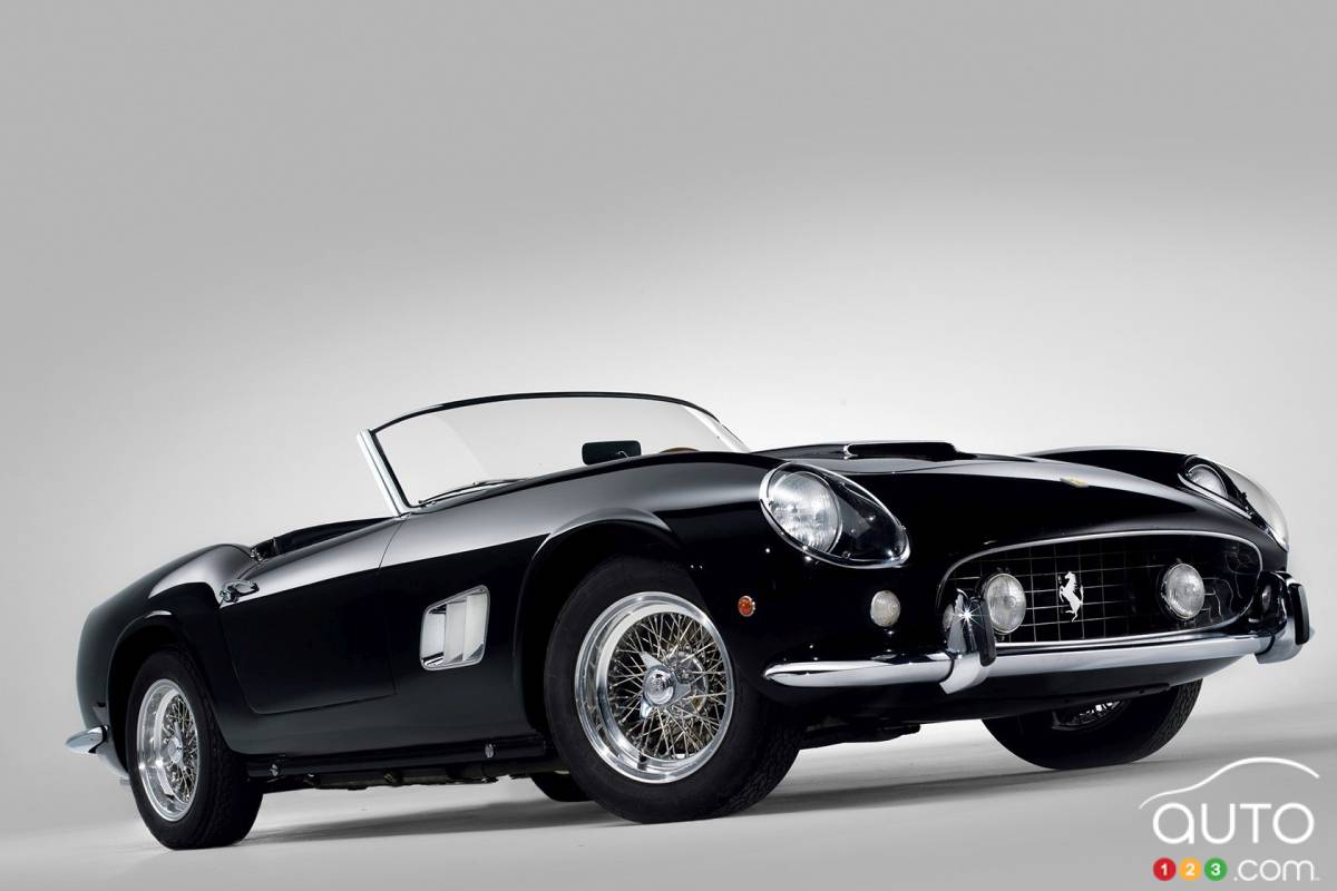 A Ferrari becomes the most expensive car ever sold at an auction